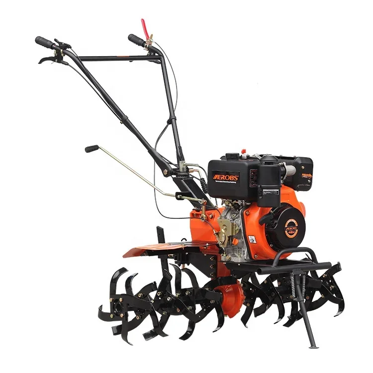 BSD1350 186F diesel engine type power tiller 9HP 418cc diesel motor cultivator