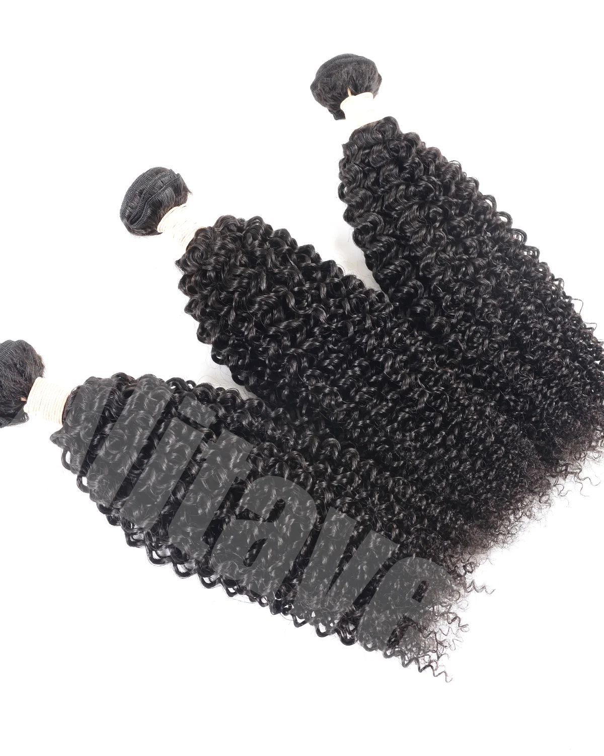Kinky Curly Hair Bundles Unprocessed Curly Bundles Human Hair Tissage Cheveux Humains Raw Hair Weave Bundles Deal and Weave
