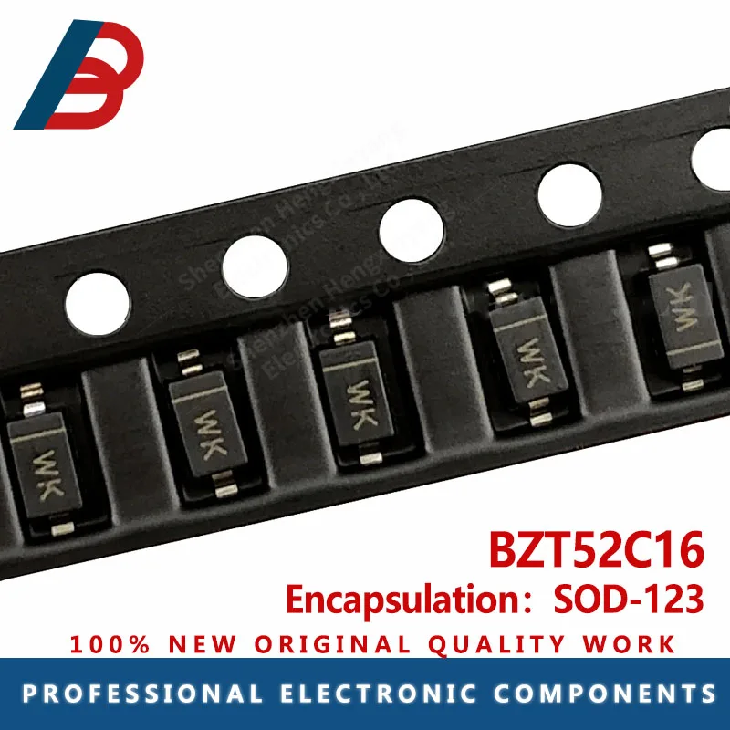 100Pcs BZT52C16 SOD…