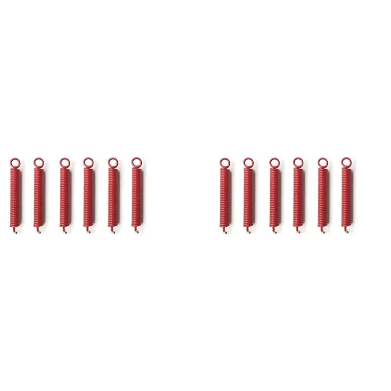 

ABLB-12 In Pack Noiseless Tremolo Springs, Electric Guitar Bridge Spring, Fits FR, TS, NR, DP Style Guitars, Red