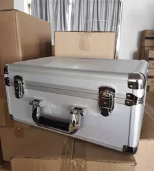 Caja de herramientas de aluminio, organizador de caja de herramientas portátil para mecánico, Maleta de gran capacidad, estuche rígido Pelican