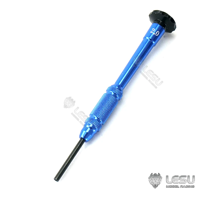 

LESU 2.0Mm Hexagonal Screwdriver 1/14 Tamiyay RC Tractor Truck Model Car Upgraded Outdoor Toys TH04774