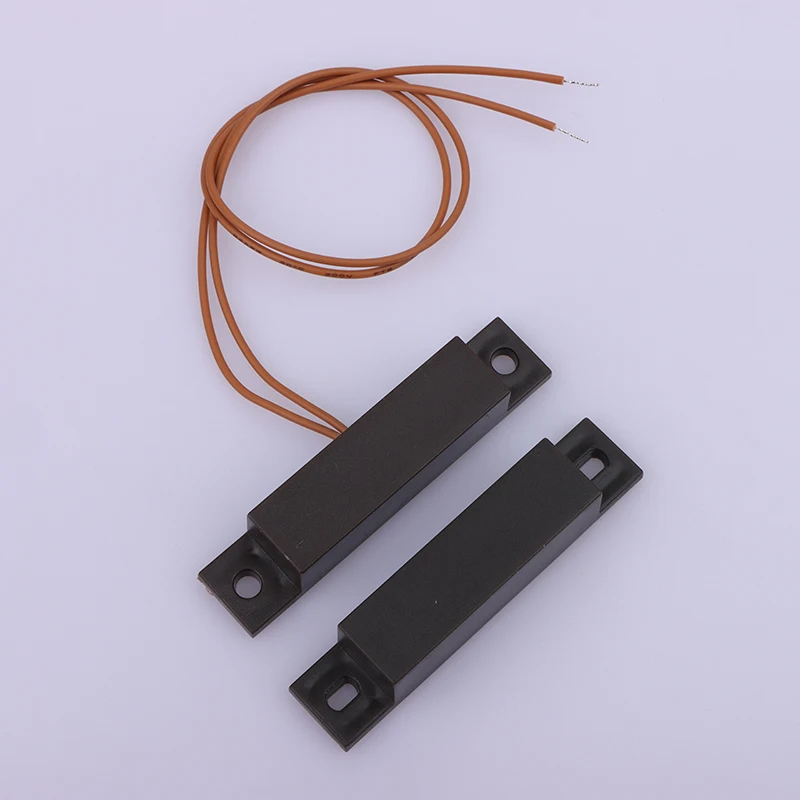 1 Pair Security Home Burglar Alarm Magnetic Door Window Contact Sensor Alarm Reed Switch NO/NC Magnetic Switch Easy To Install