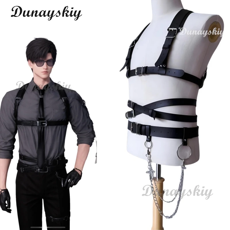 

Game Love And Deep Space Cosplay Rafayel Zayne Xavier Sylus Qi Yu Le Shen Shen Xinghui Qin Che Shoulder Strap Waist Chain Belt