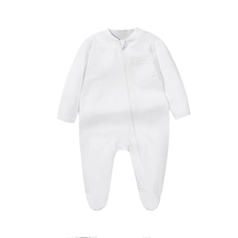 Baby Rits-Up Jumpsuit Pasgeboren Momlover Kleding Baby Boy Comfortabele Romper Met Capuchon Met Ritssluiting Meisjes Klimkleding Jumpsuit