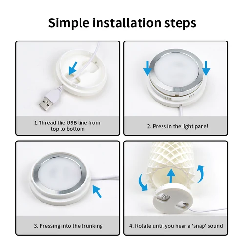 Imagen 2 del producto Kit de lámpara Led para laboratorio Bambu 001, suministro de fabricante, Kit de luz Bambulab, piezas de luz Led, modelo Diy sin piezas de impresión 3d