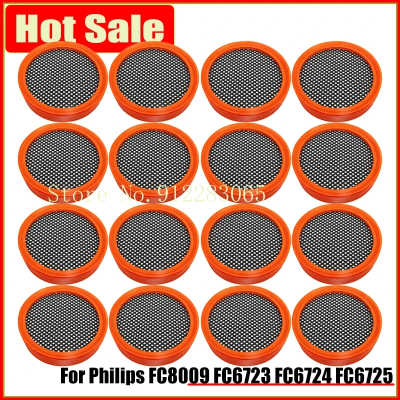 Hepa Filter Replacement for Philips SpeedPro Aqua Battery FC8009 FC8081 FC6723 FC6724 FC6725 FC6726 FC6727 FC6728 Vacuum Cleaner