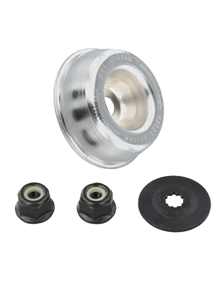 Tool for Securing Metal Blades on String Trimmer Models FS87R FS90RZ FR220 FR350 FR450 FR85T with Dual Nut Sizes