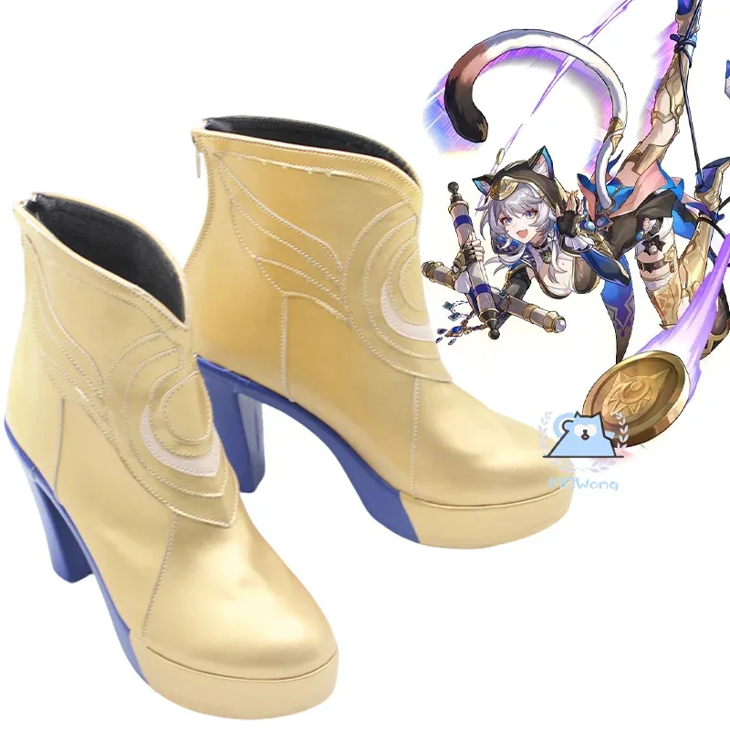 

Game Honkai: Star Rail Cipher Cosplay Shoes Cifera Cosplay Shoes High Heeled Shoes Ciphera Outfit For Hallowmas Party Women Men