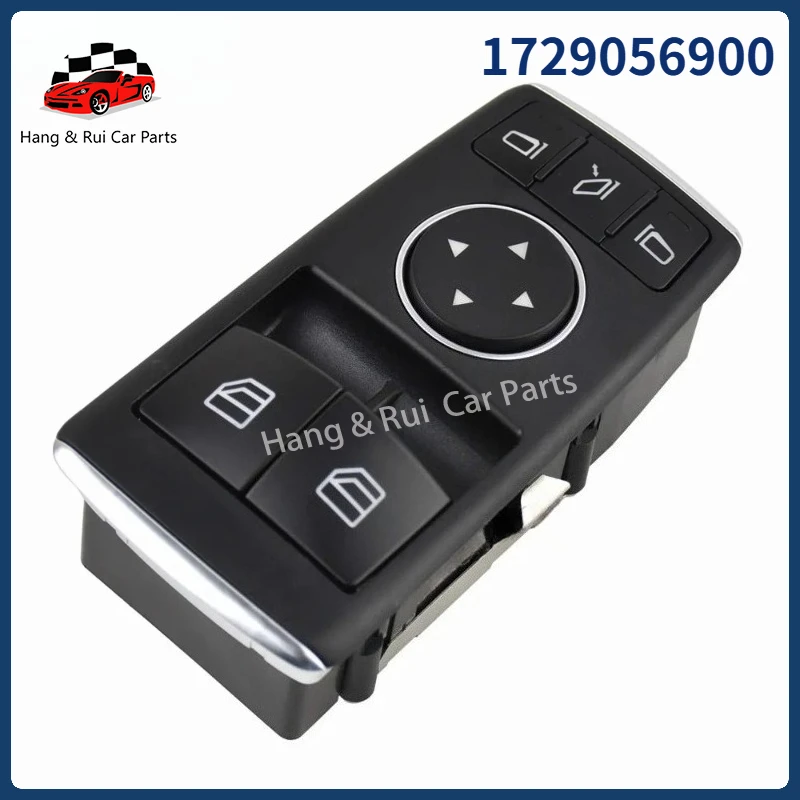 

1729056900 A1729056900 Электрический переключатель стеклоподъемника с функцией кнопки складывания зеркал для Mercedes Benz C250 C350 C63