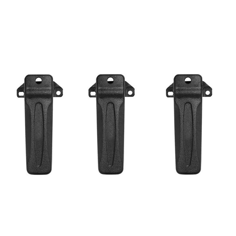 Walkie Talkie Clip For Kenwood TK378 TK2107 TK3160 U100 3207 3307 Handpiece Rear Clip Back Clip Portable Replacement Accessories