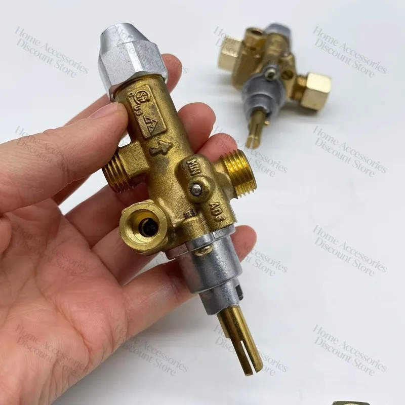 Commercial Cooker Copper LPG NG Gas Control Valve For MARENO PEL21S CE0085 AQ0608 Gas Stove Burner Cooker Replacement
