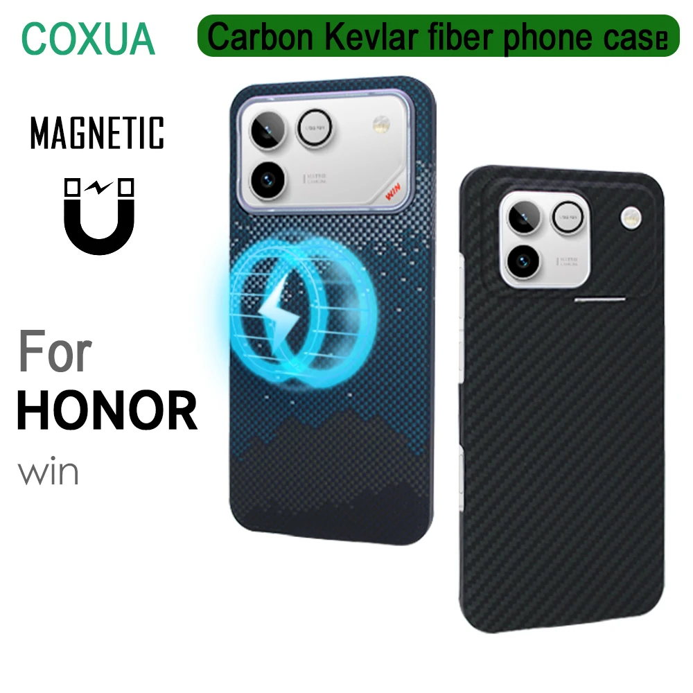 

for For Honor Win/RT Magnetic MagSafe Case Aramid Carbon Fiber Case Ultra thin Lightweight Armor Protective Cove