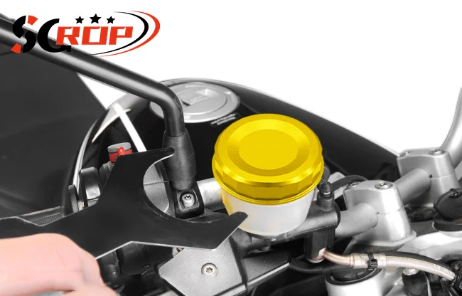 New For Honda CB1000R CB 1000R 08-17 Motorcycle Front Brake Fluid Reservoir Tank Oil Cover Master Cylinder Filler Cap cb1000r