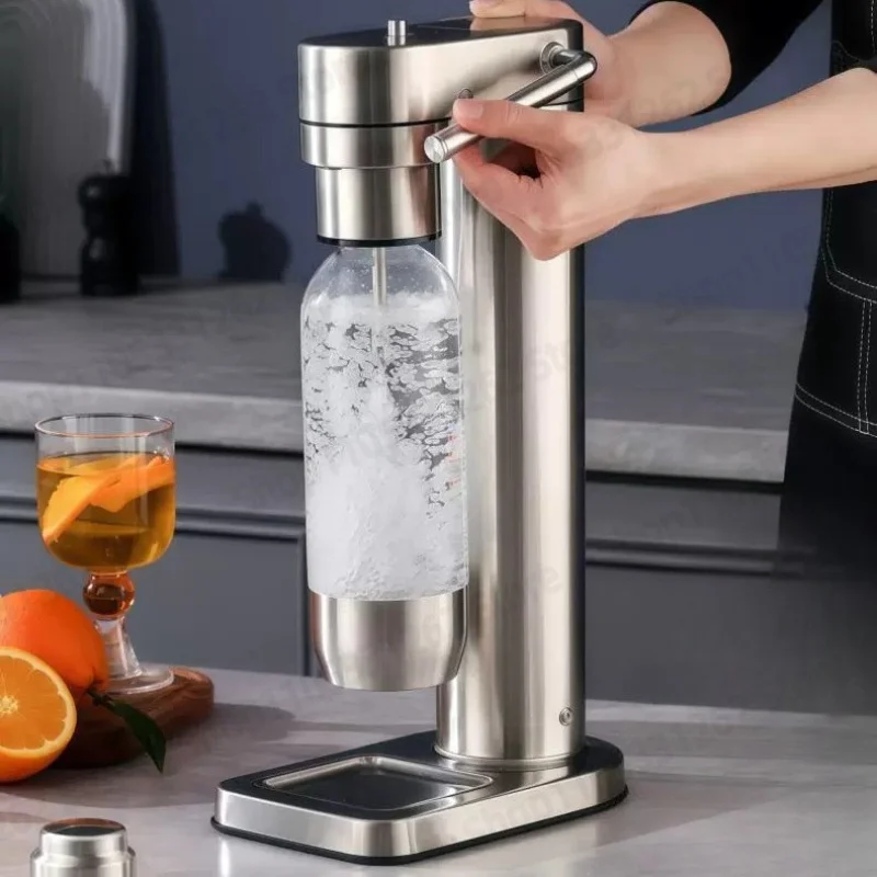 Sparkling Soda Maker, Home Carbonated Drink Machine for Fizzy Bubble Water Commercial