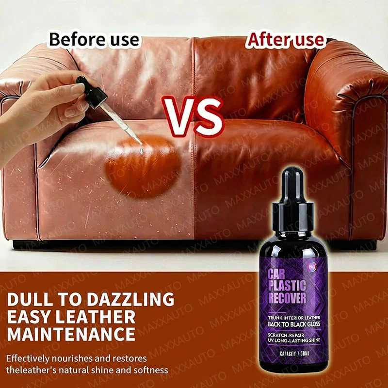 

Furniture Sofa Plastic Restorer For Car Interior & Leather Exterior Scratch Remover Polish Wax Tire Leather Restorer Polish Care