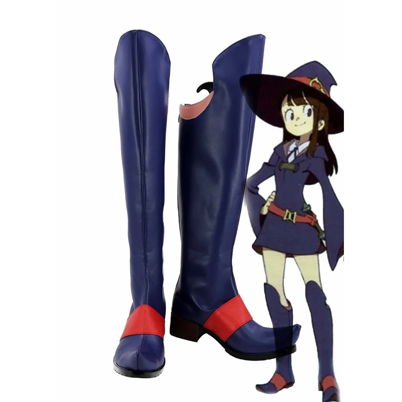 

Little Witch Academia Atsuko Kagari Akko Boots Cosplay Shoes Boots Custom Made