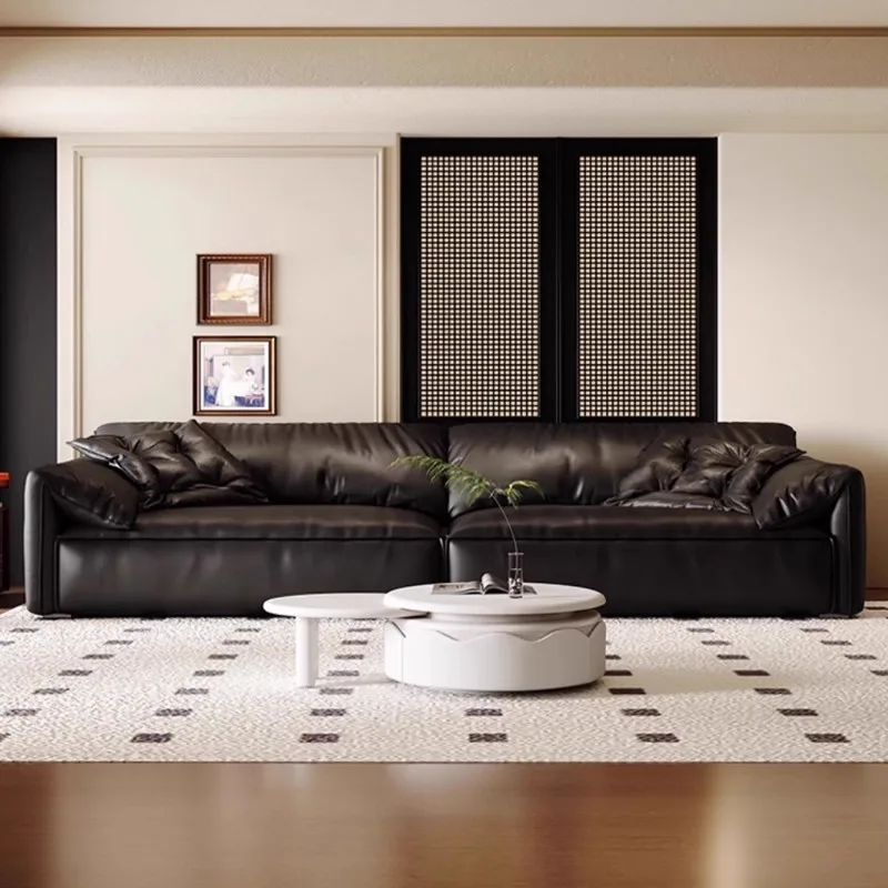 

Leather Modern Living Room Sofas Designer Cheap Boneless Sectional Living Room Sofas Single Cute Woonkamerbanken Furniture Home