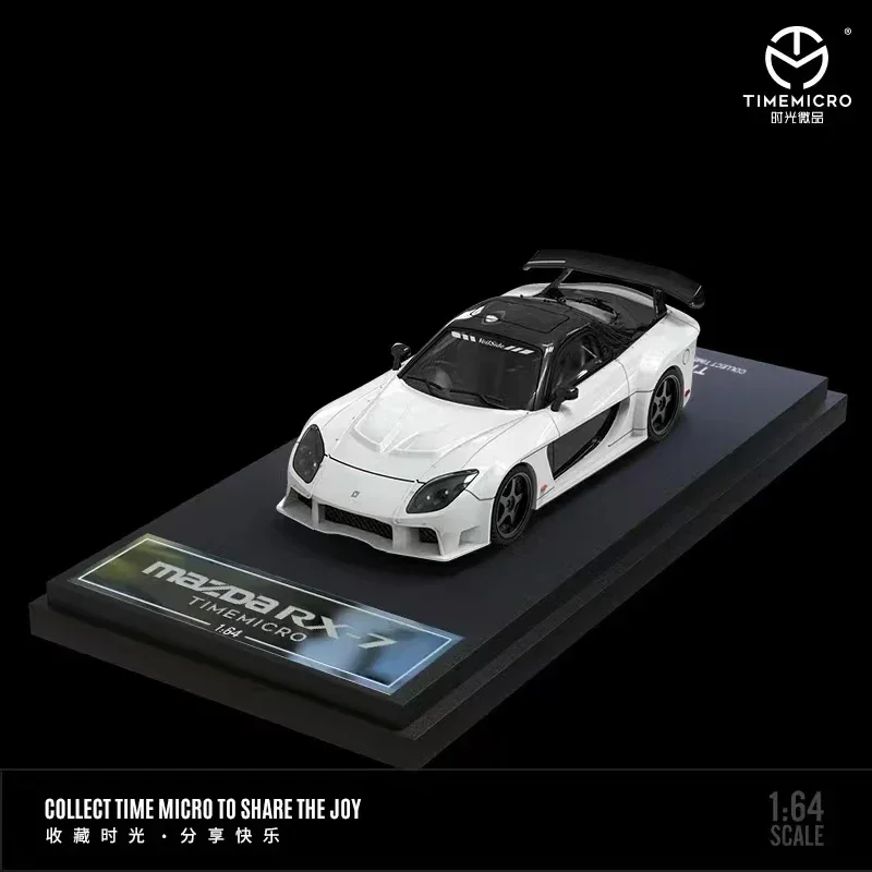 Time Micro  Model Car RX-7 Veilside Alloy Die-cast Sport Vehicle Collection 1/64