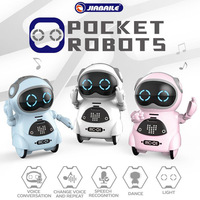 Mini Pocket Robot Multi Functional Children'S Voice Intelligent Little Treasure Toy English Version Conversation Singing Dancing