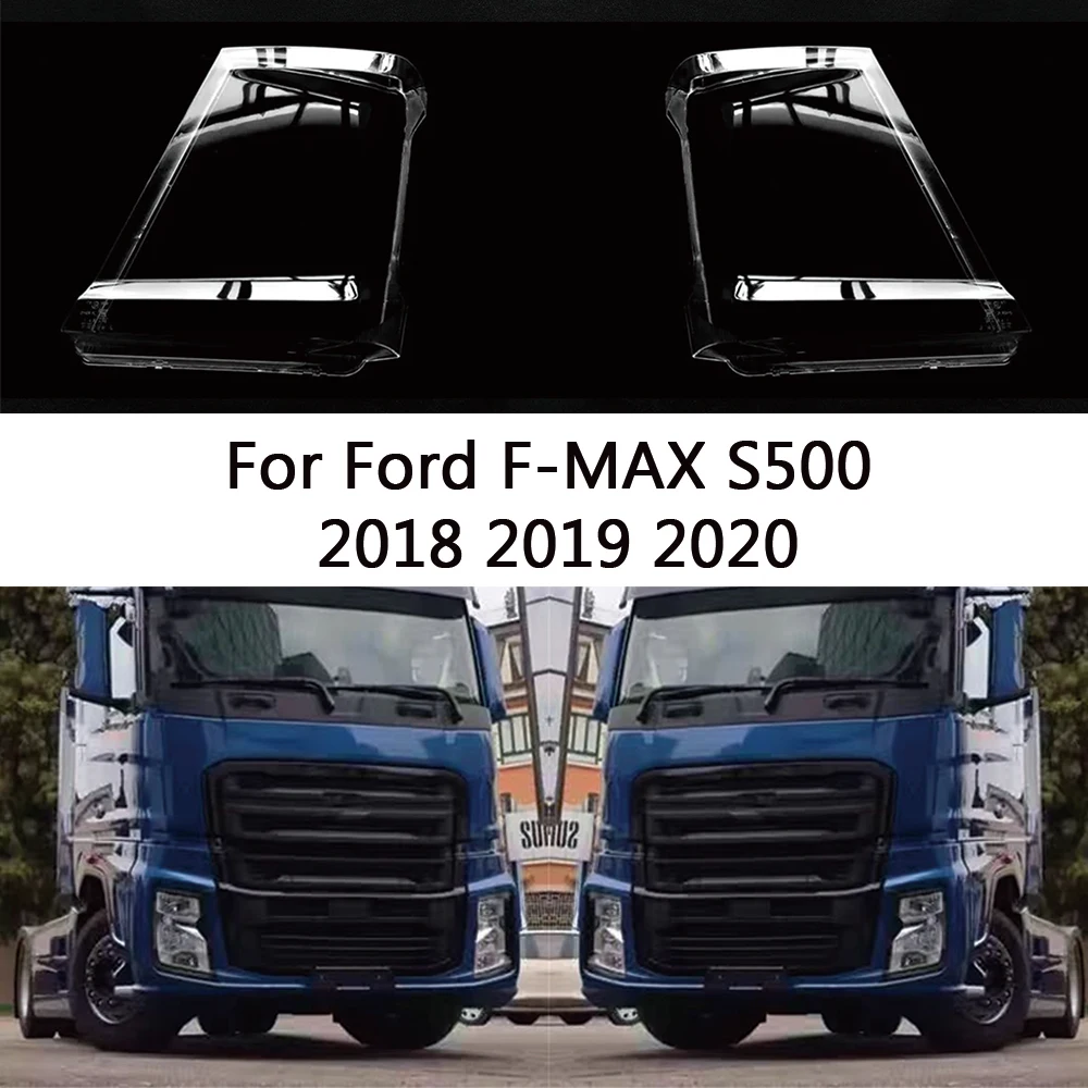 

Для Ford F-MAX S500 2018 2019 2020 передняя автомобильная фара, крышка объектива, крышка лампы, абажур, фара, маска