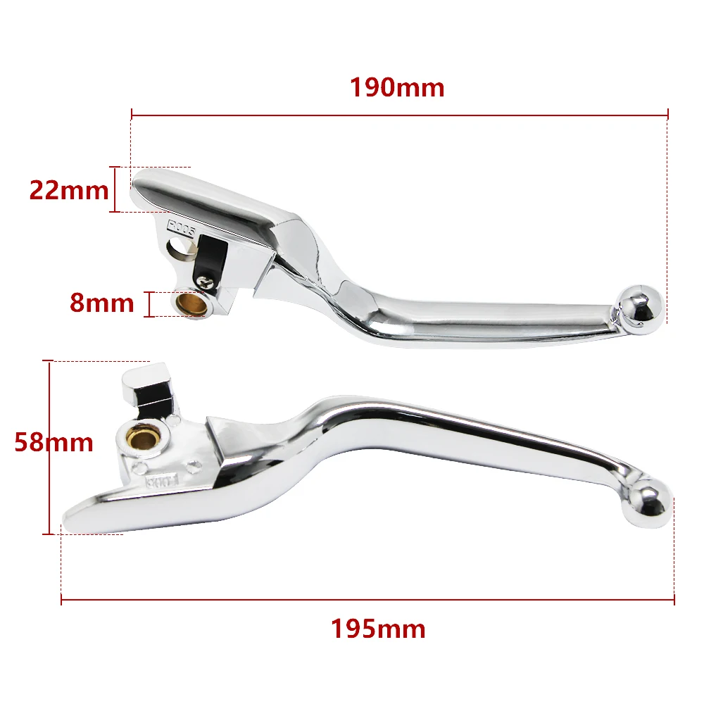 For Harley Softail Break Out Fat Boy Deluxe Heritage Classic FLS Slim Street Bob 2015-2024 Motorcycle Brake Clutch Levers Brake