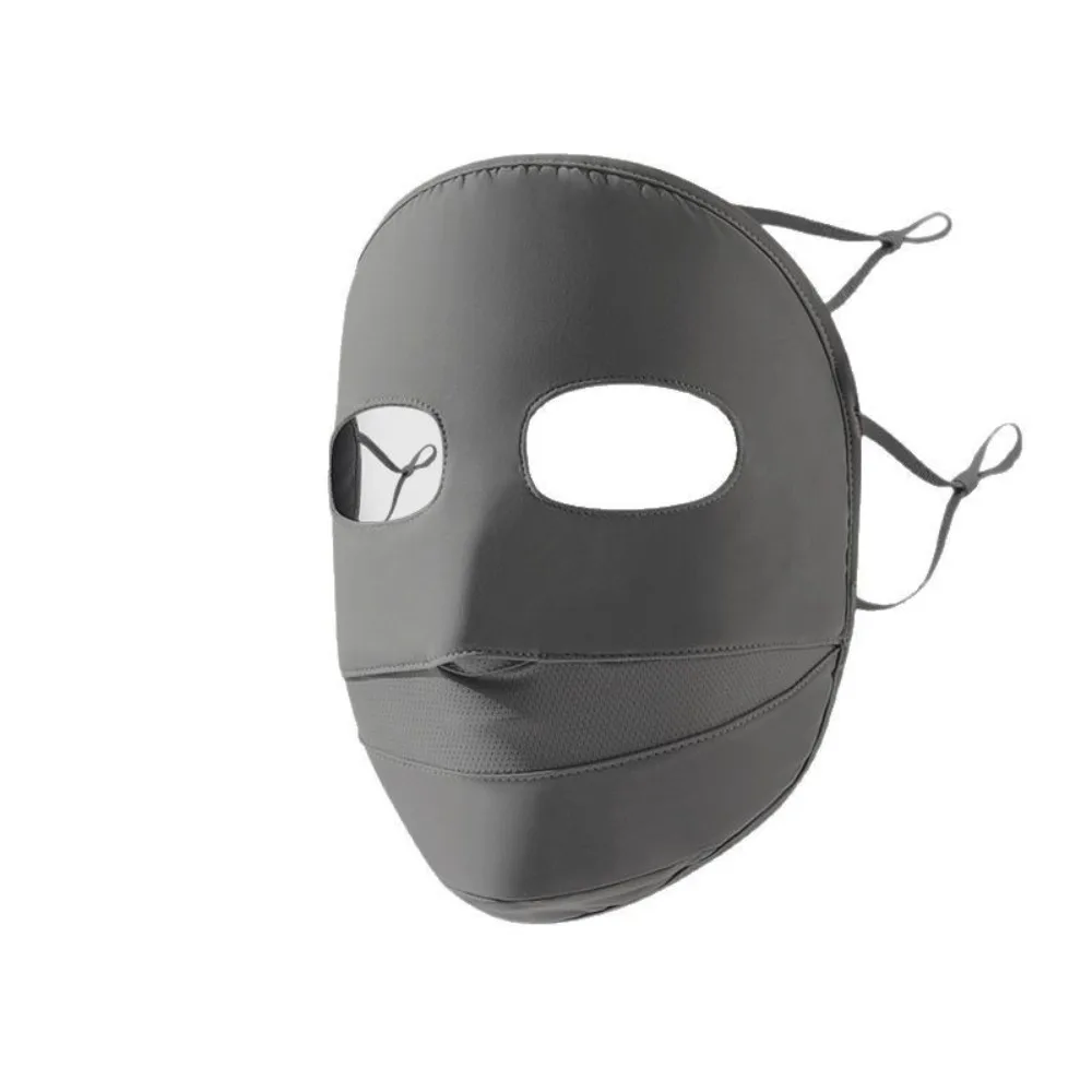 

Тонкий солнцезащитный шарф для лица, ледяная шелковая маска, анфас, защита от ультрафиолета, солнцезащитная вуаль, шарфы для лица, солнцезащитная маска для улицы