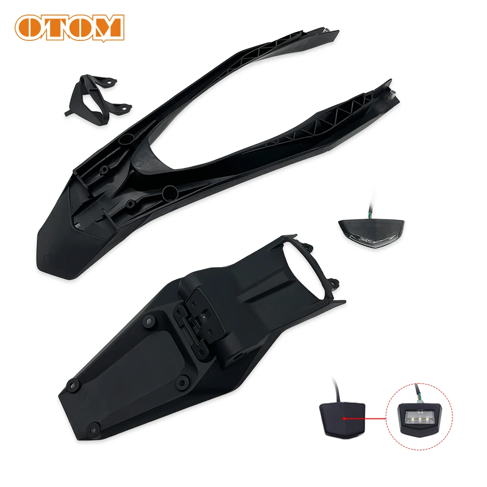 2023 Motorcycle 12V LED Taillight Brake Lamp W/ Rear Fender License Plate Holder Extension Bracket For GASGAS EC ECF 250 300 350 view 2