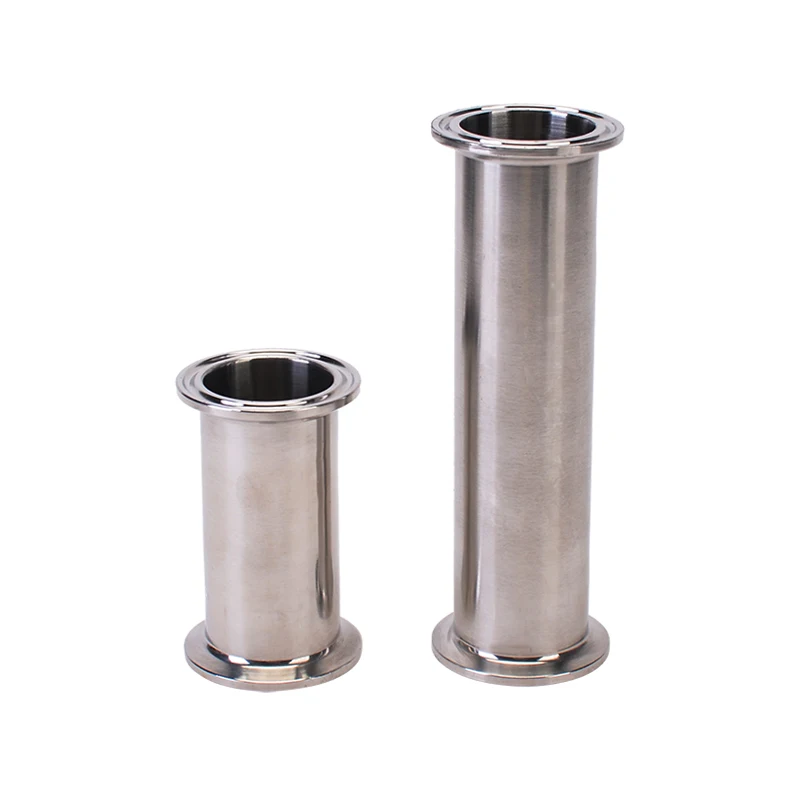 304 stainless steel fast put pipe food-grade health care  Tri Clamp Clover For Ferrule OD 19 25 32 38  51 63 76  102 length 102