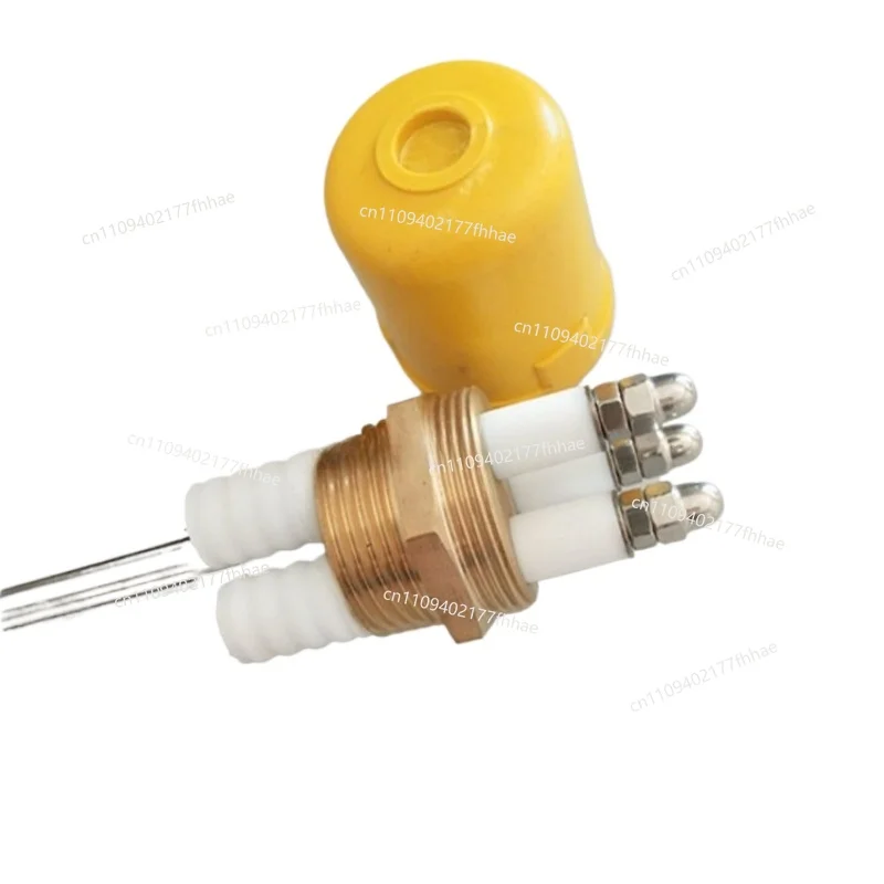 Three-pin Water Level Electrode Sensor, Boiler Electrode, Water Level Probe Steam Generator Holder, One Inch Three-pin