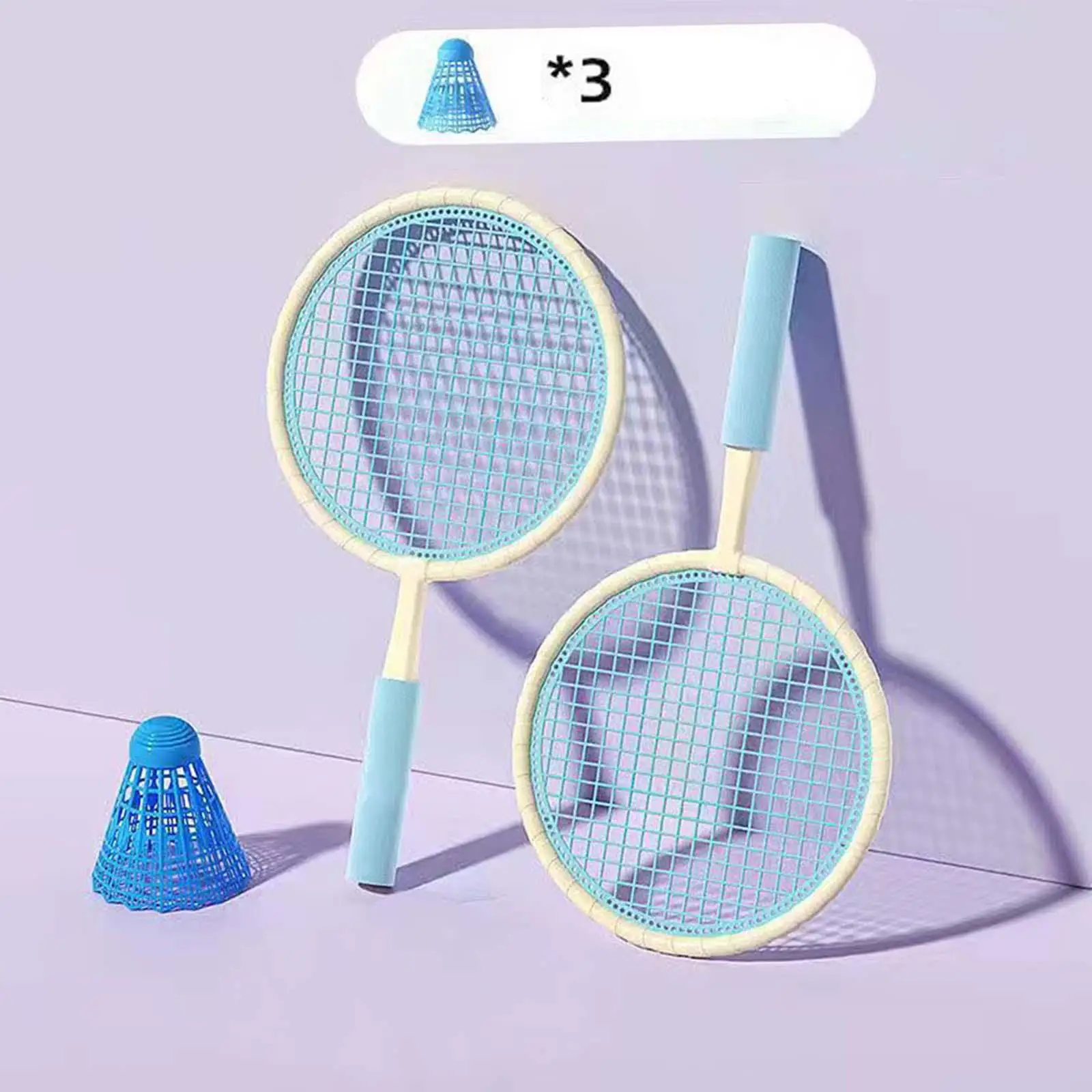 Raquetes de badminton para crianças Raquete de tênis infantil com aderência confortável