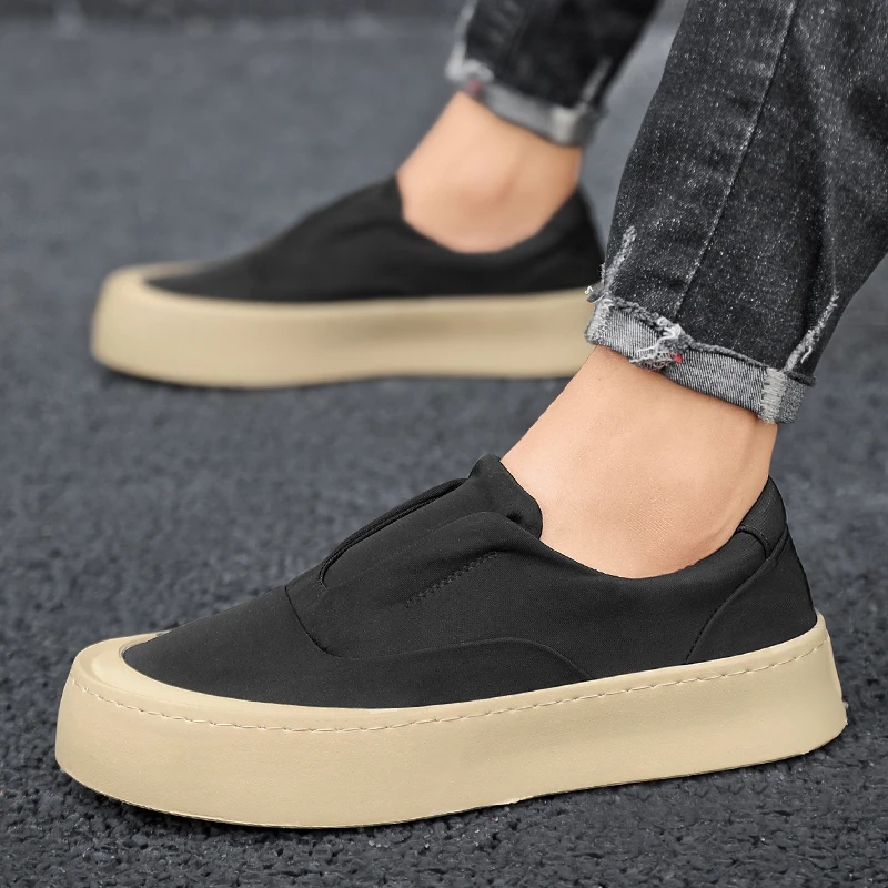 Men Casual Shoes Loafers Sports Platform Slip On Skateboard Comfortable Outdoor Sneakers Running Tennis Shoe Boat Shoes Sneakers