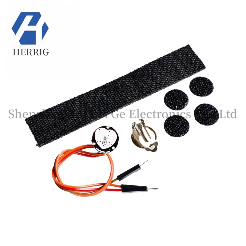 

1PCS Pulsesensor heart rate sensor with official accessories Bluetooth compatible
