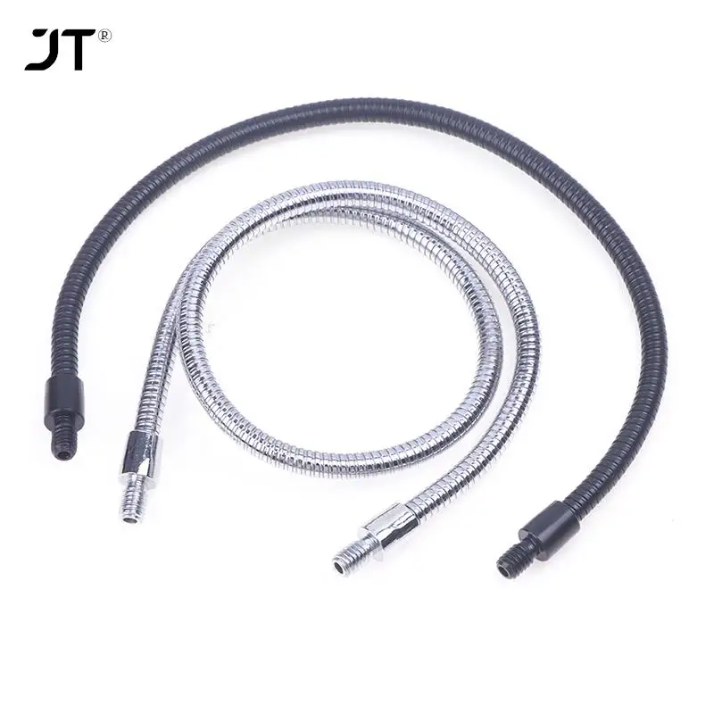 10/20/30/40cm M4 Flexible Snake Tube LED Gooseneck M4 Black Silver Microphone Positioning Hose Two External Teeth