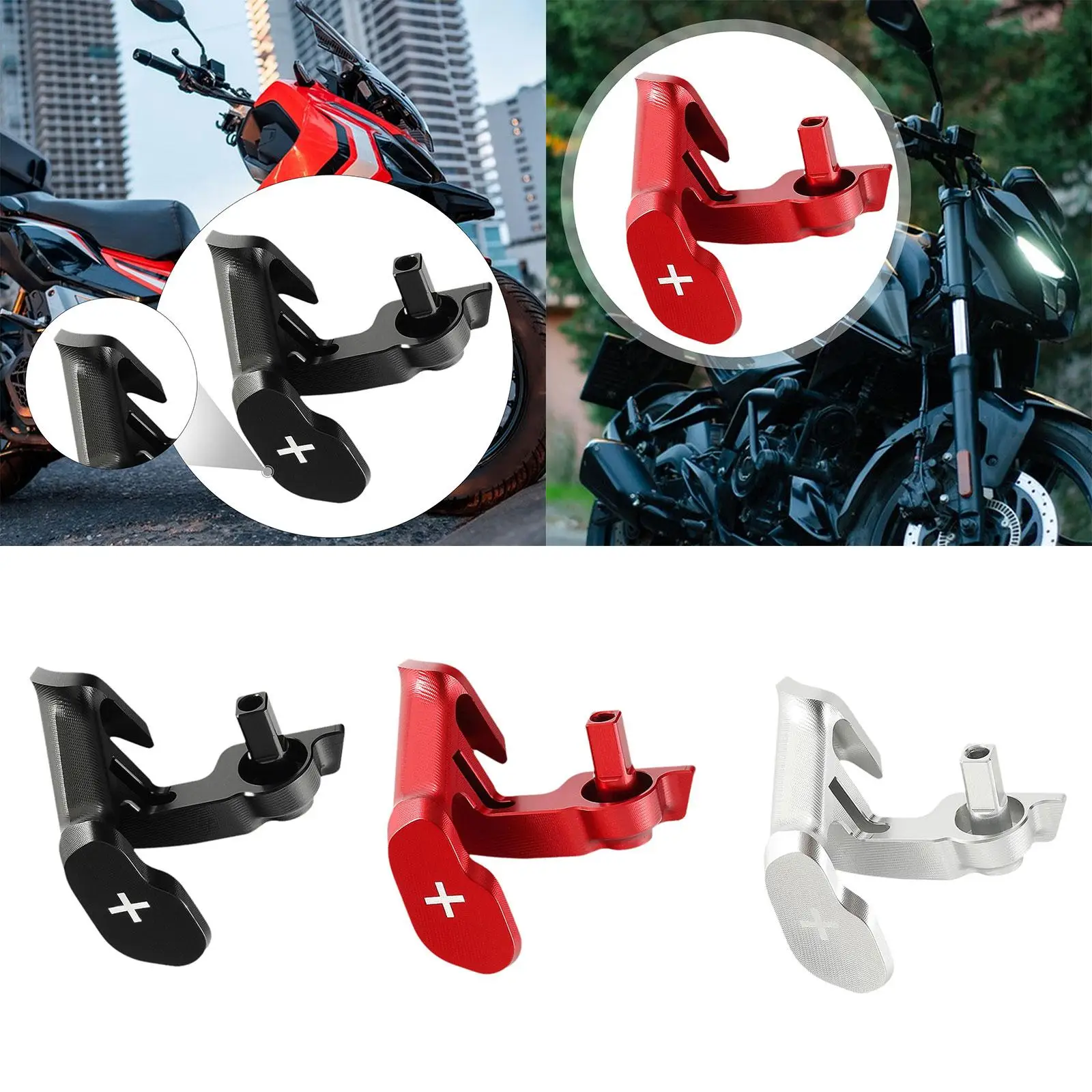 

Stylish Aluminum Thumb Throttle Paddle Shifter Responsive Control for Can Am Spyder F3 RT Riders