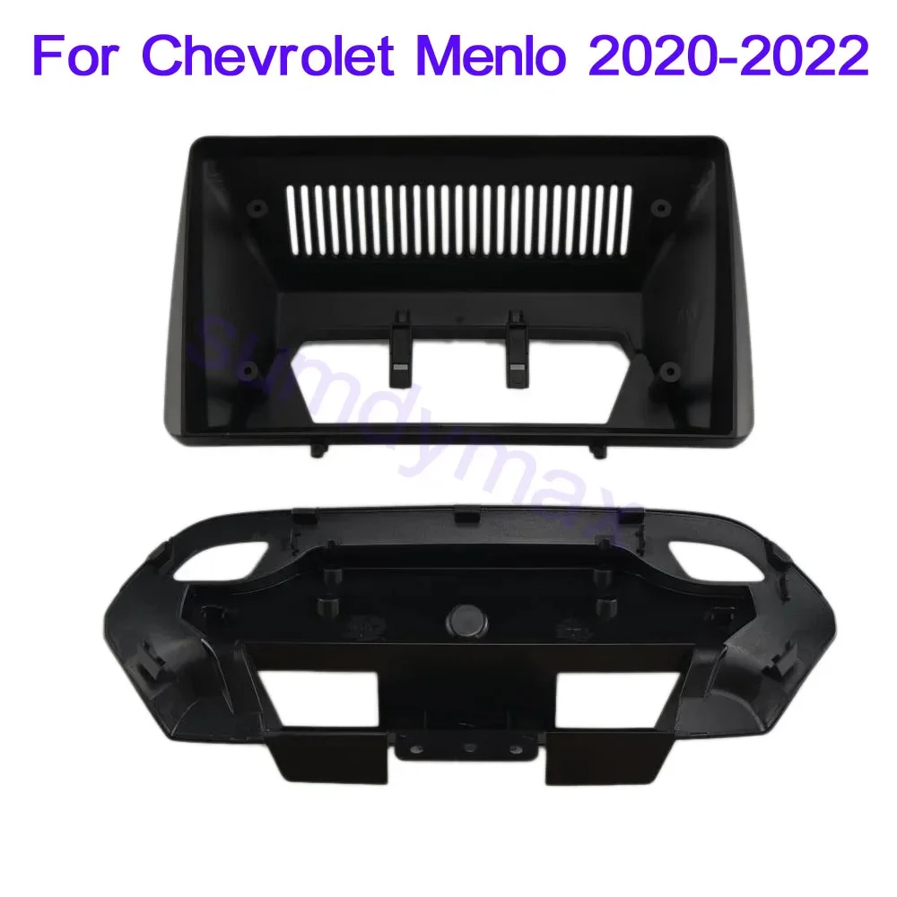 10.1 Inch For Chevrolet Menlo 2020-2022 Car Radio Android MP5 Player Panel Casing Frame 2 Din Head Unit Fascia Stereo Dash Cover