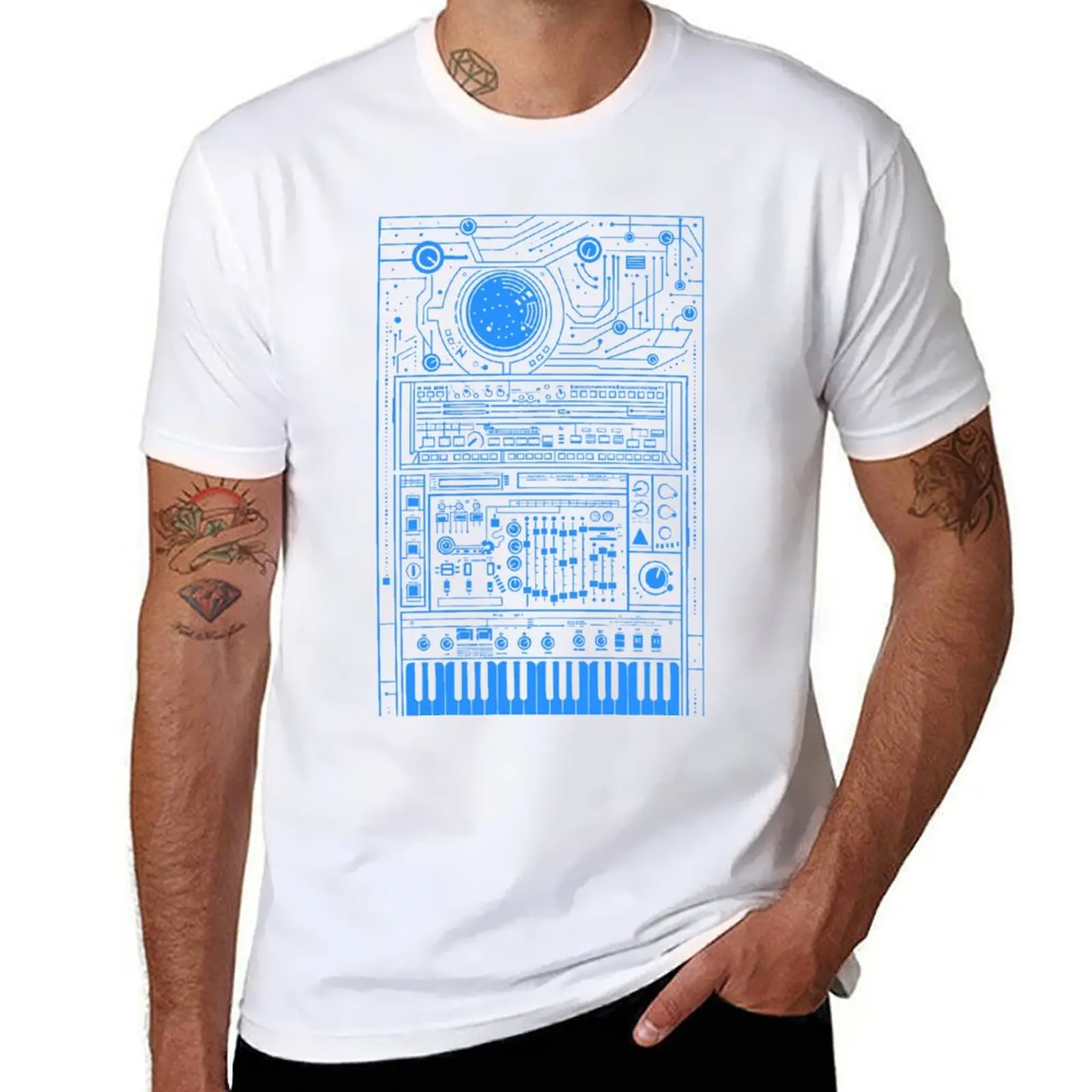 

Mystic Synthesizer T-Shirt customizeds custom t-shirts vintage t shirts mens graphic t-shirts