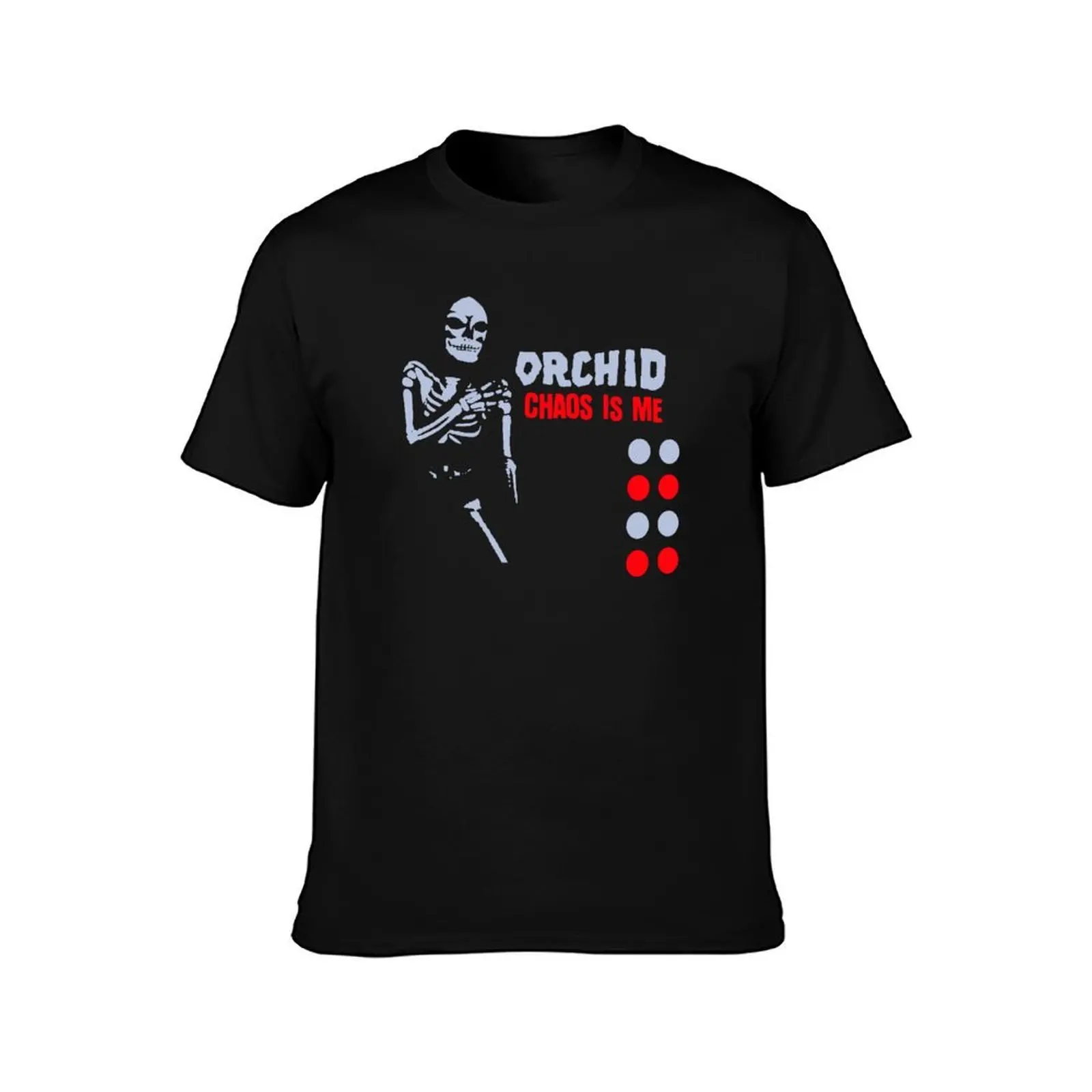 Orchid Chaos is Me Expanded T-Shirt Breathable Workout Short Sleeve Top T-Shirt