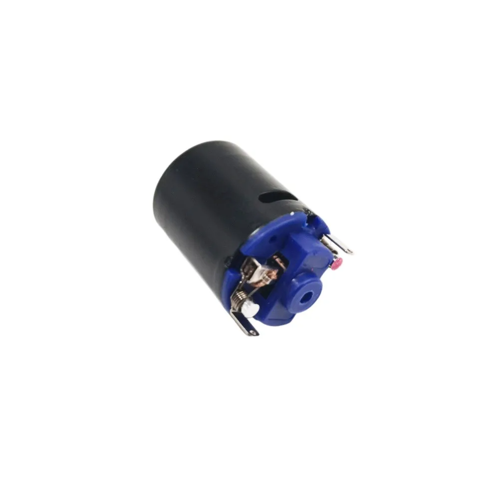 

370 Black Shell Geared Brushed Motor 13000/21000RPM 7.4V DC With Pinion Gear for RC Crawler Military Truck Upgrade Parts