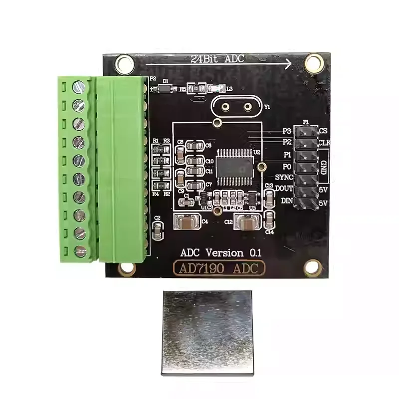 AD7190 Module Digital Weigh Module 24-bit Analog-to-Analog Converter Pressure Sensor High Precision ADC  Module