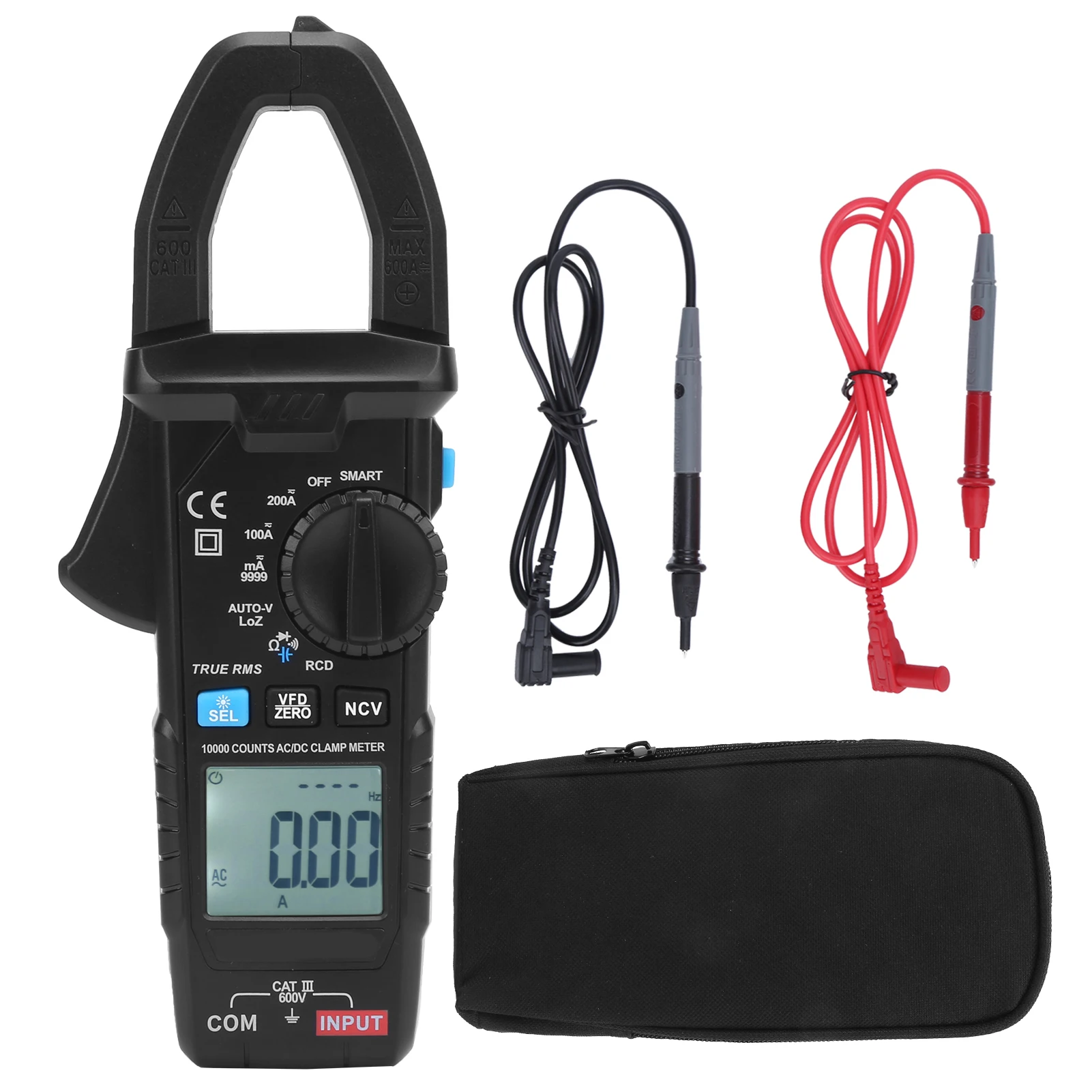 

Digital Clamp Meter CM83D 200A/600V Multimeter Multifunction AC/DC Voltage Current Tester Digital Clamp Meter Clamp Ammeter