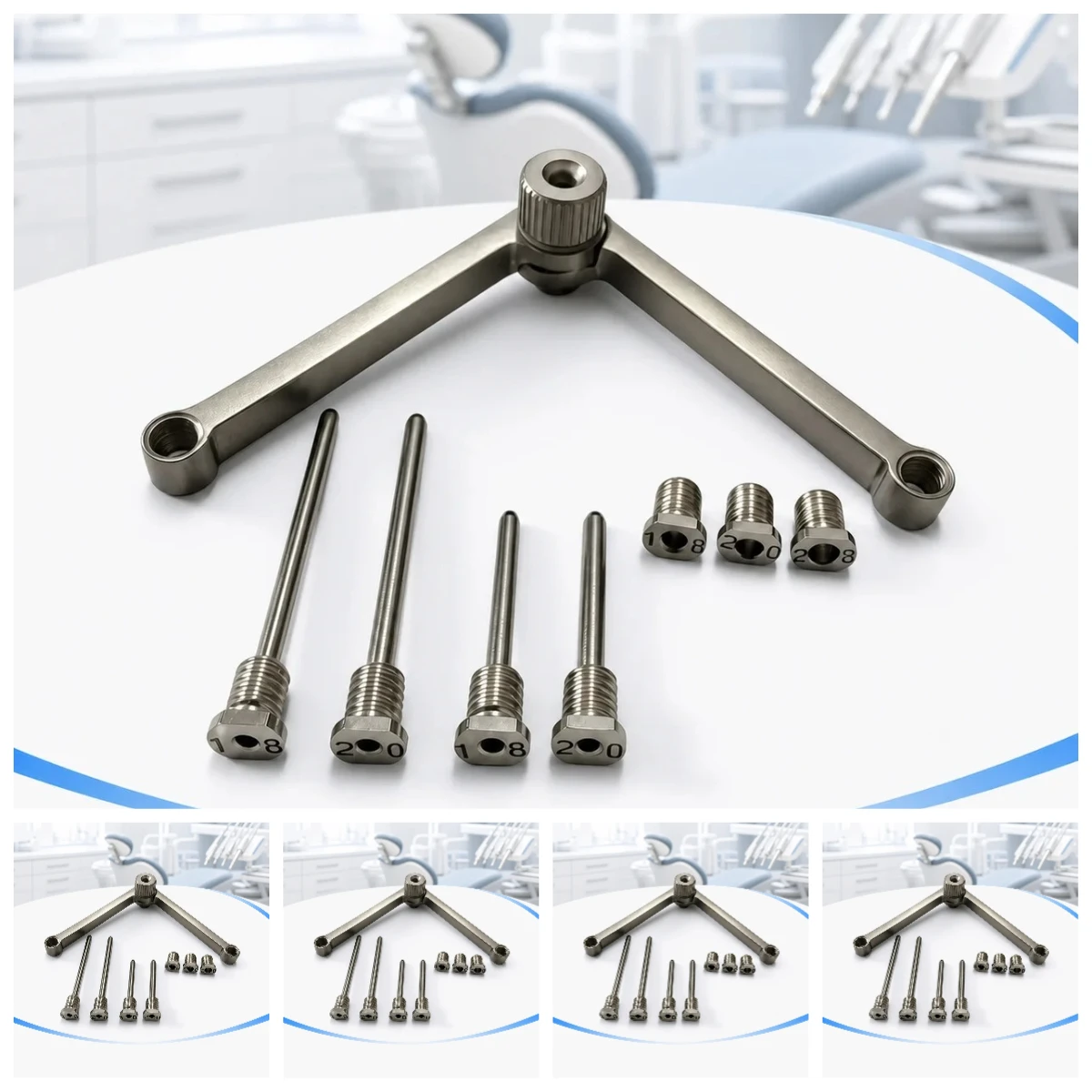 Precision Implant Drill Guide System Depth Control Parallel Implant Placement Tool