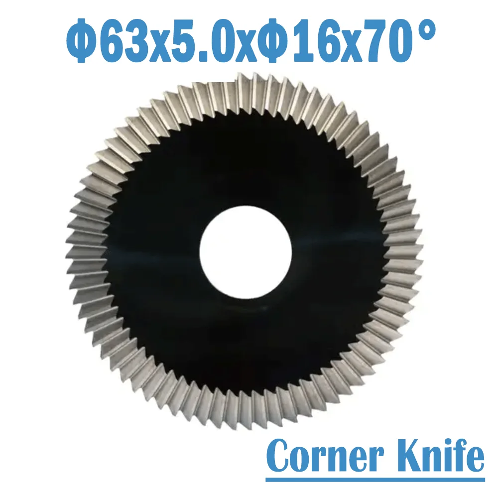 

Φ63x5.0xΦ16x70° Key Machine Cutter Carbide Corner Knife Angle Miling Cutter For Keyline NINJA/NINJA Laser/NINJA Total/NINJA Dark