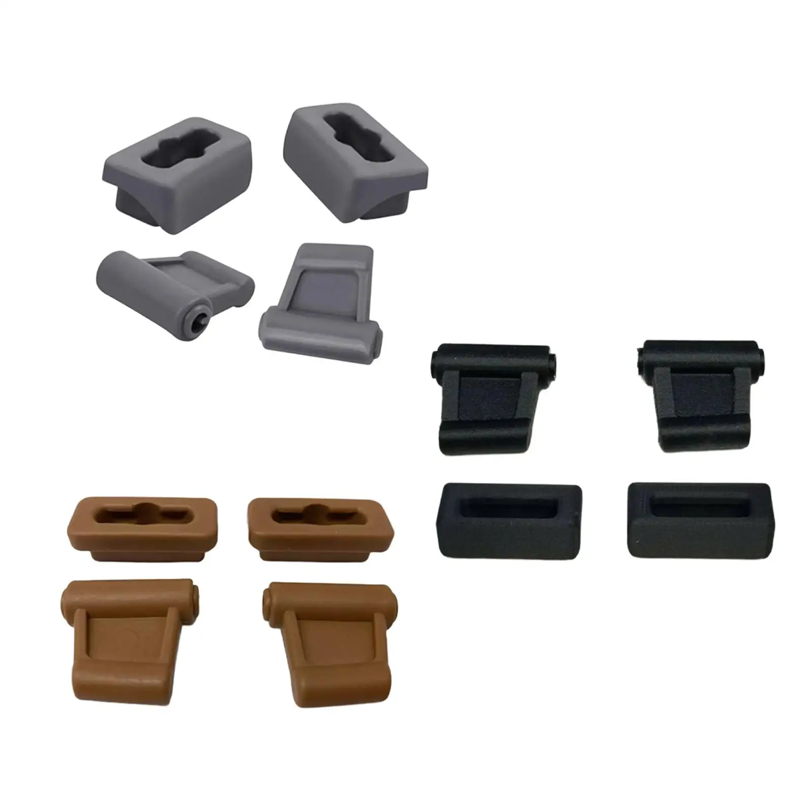 2 Pieces Sun Visor Clips 1078110141 Replace Parts Simple Installation Attachment