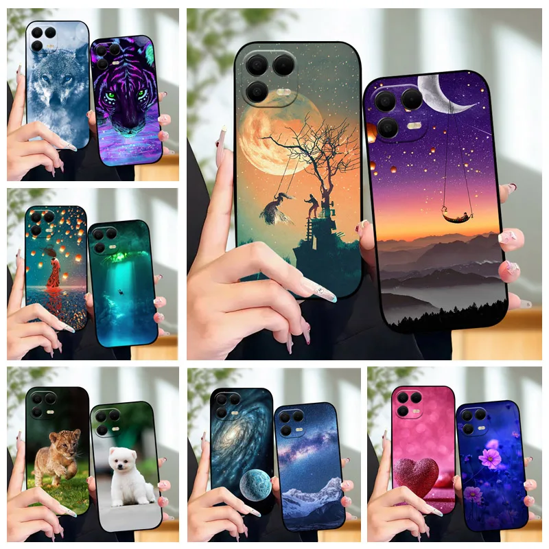 

Cases For T-Mobile Revvl 8Pro / T Phone 3Pro Phone Cover Matte Silicone Shockproof Protective Cover Camera Protection TPU Bumper