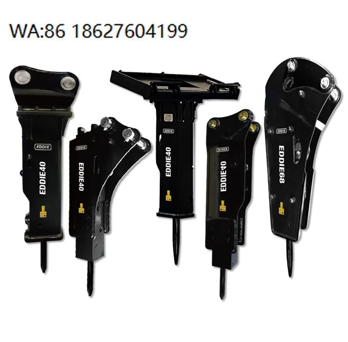 New Hydraulic Breaker Hammer Rock Breaker with Chisel Core Components