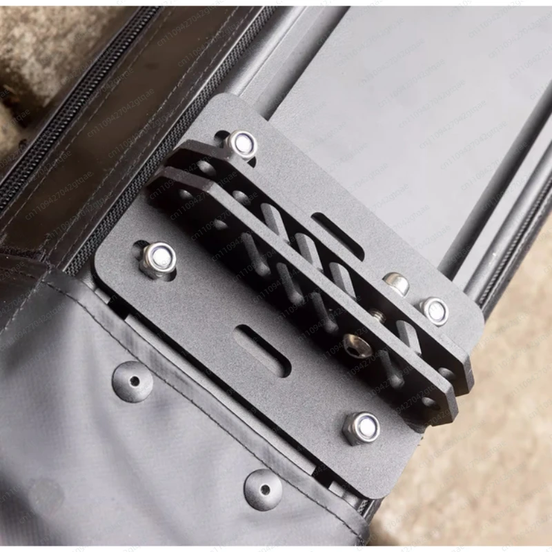 Quick Release Awning Brackets, Heavy Duty Rooftop Tent Connector & Detachable Mounts for Camping Awning