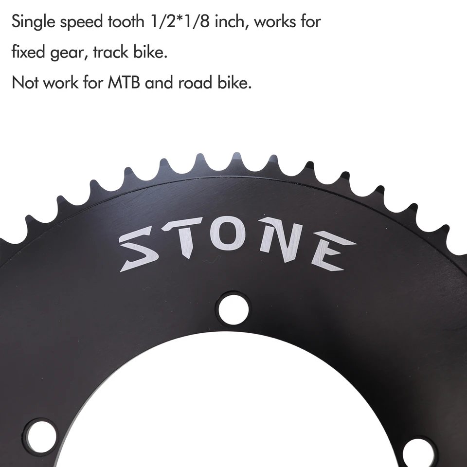 ストーン130 BCDチェーンリング固定ギアトラックバイクフィクシー