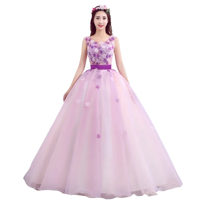 DSP encantador vestido de Quinceañera de princesa para niña de 15 años, vestidos de fiesta de cumpleaños, Vestido largo de graduación, vestido de evento Formal