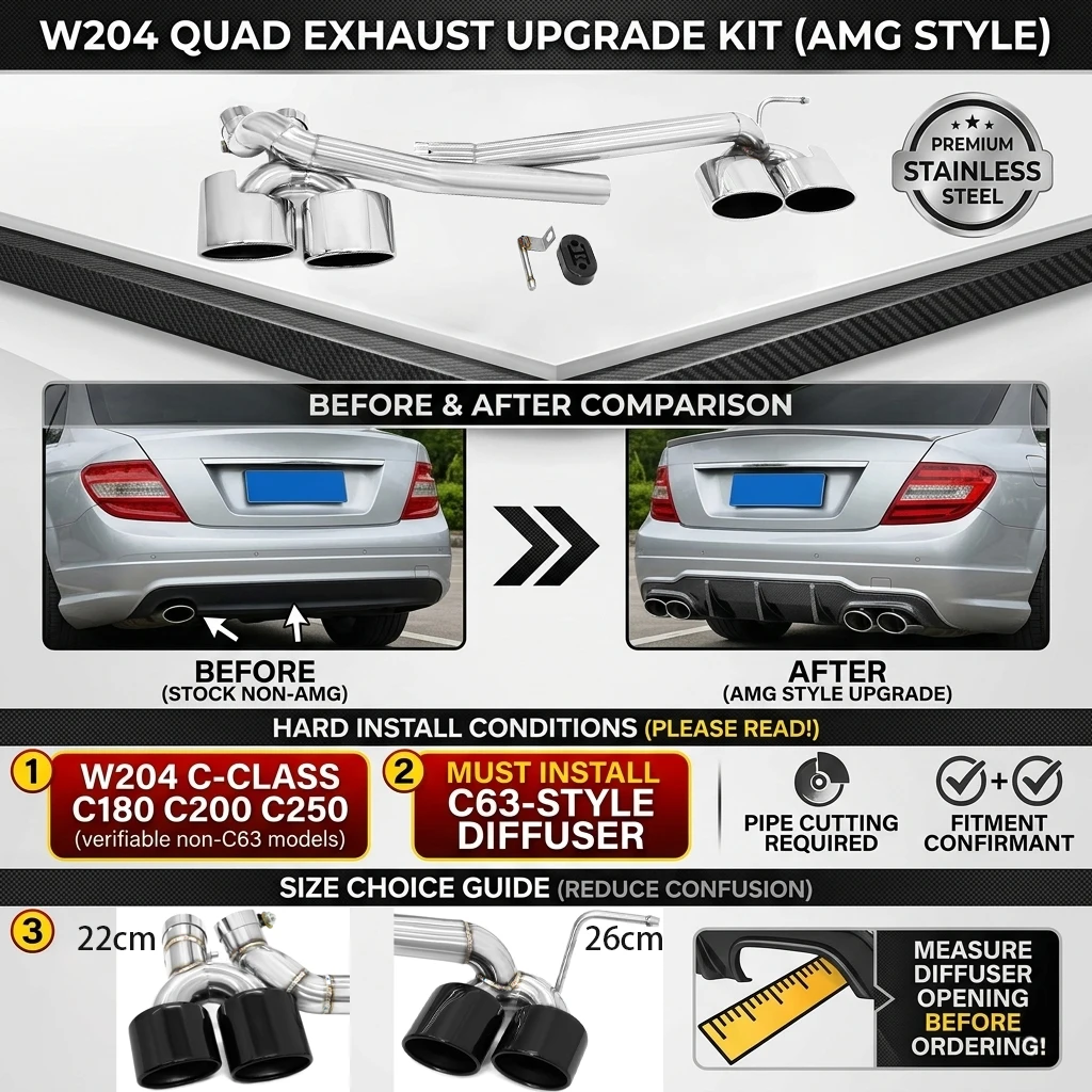 Upgrade C63 Style Q…